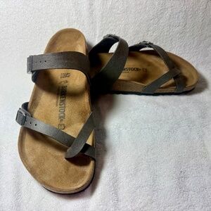 Birkenstock Mayari Birkibuc Dark Gray
